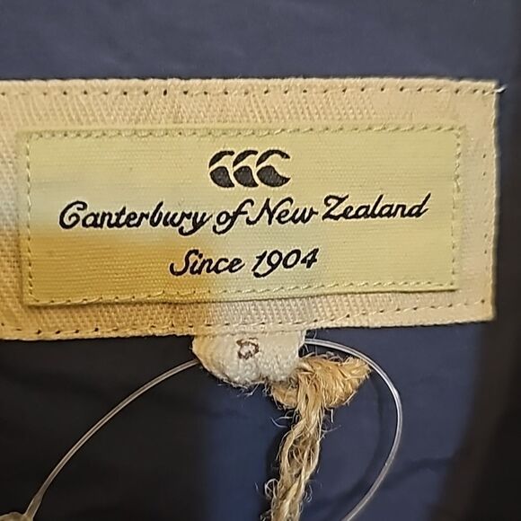 Canterbury Of New Zealand Lightweight Jacket Men S Navy Blue - Picture 2 of 9